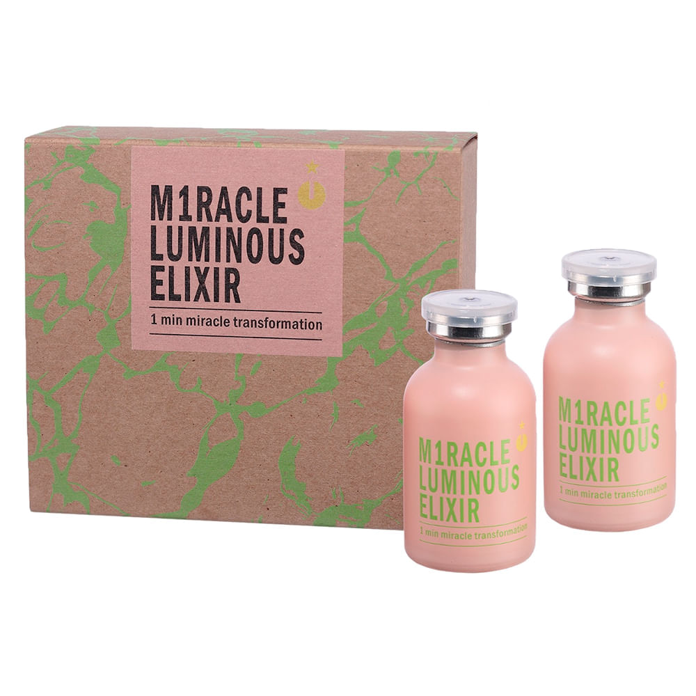 Kit Ampola de Tratamento Capilar N.P.P.E Miracle Luminous Elixir 2 Unidades 25ml