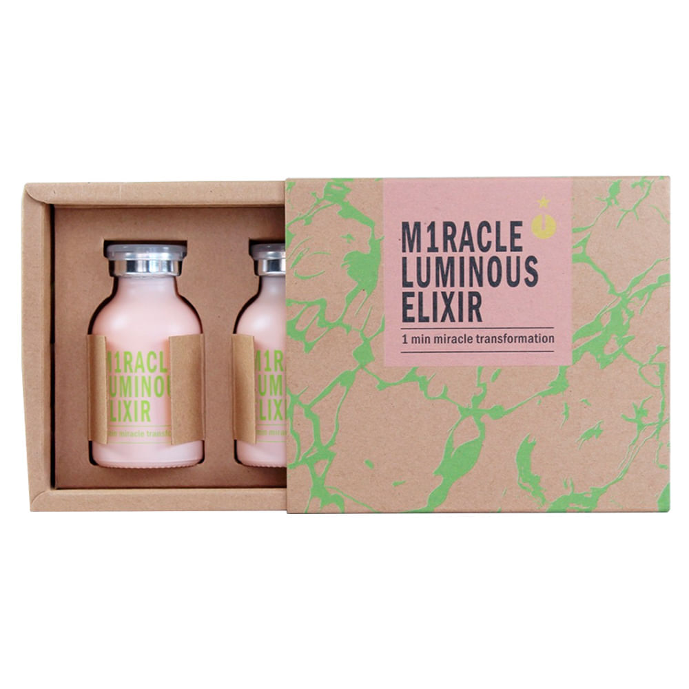 Kit Ampola de Tratamento Capilar N.P.P.E Miracle Luminous Elixir 2 Unidades 25ml