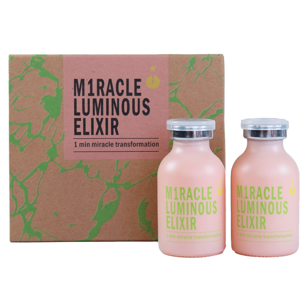 Kit Ampola de Tratamento Capilar N.P.P.E Miracle Luminous Elixir 2 Unidades 25ml