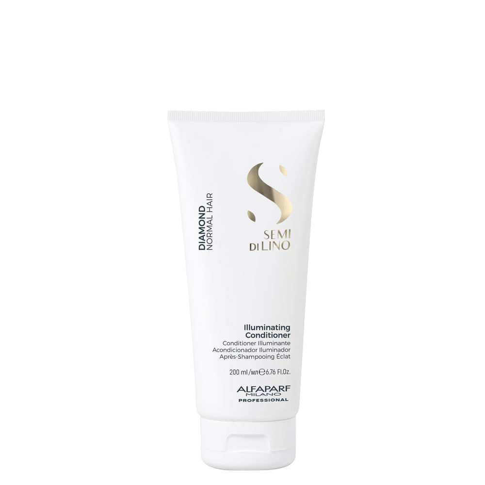 Condicionador Alfaparf Milano Professional Semi Di Lino Diamond Illuminating 200ml