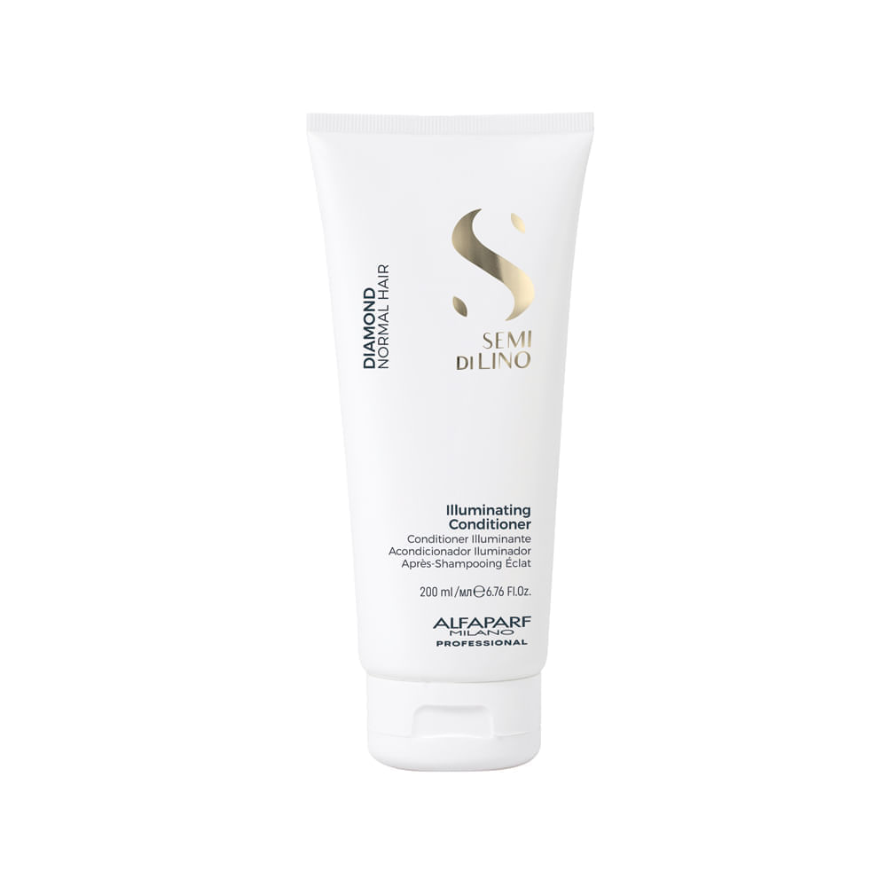 Condicionador Alfaparf Milano Professional Semi Di Lino Diamond Illuminating 200ml