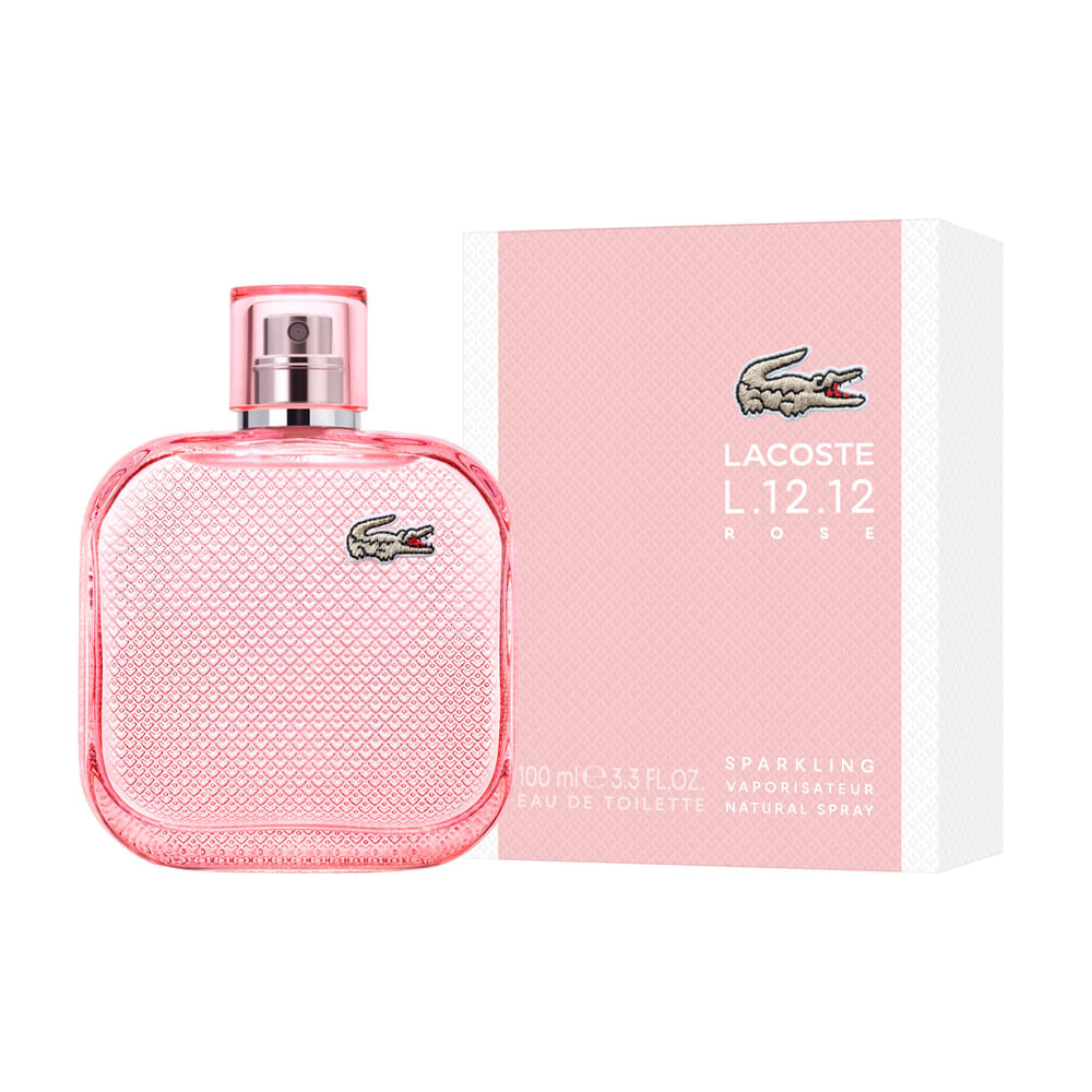 Perfume Lacoste Rose Sparkling L.12.12 Feminino Eau de Toilette 100ml