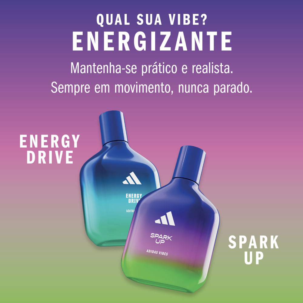 Perfume Adidas Vibes Spark Up Unissex Eau de Parfum 30 ml