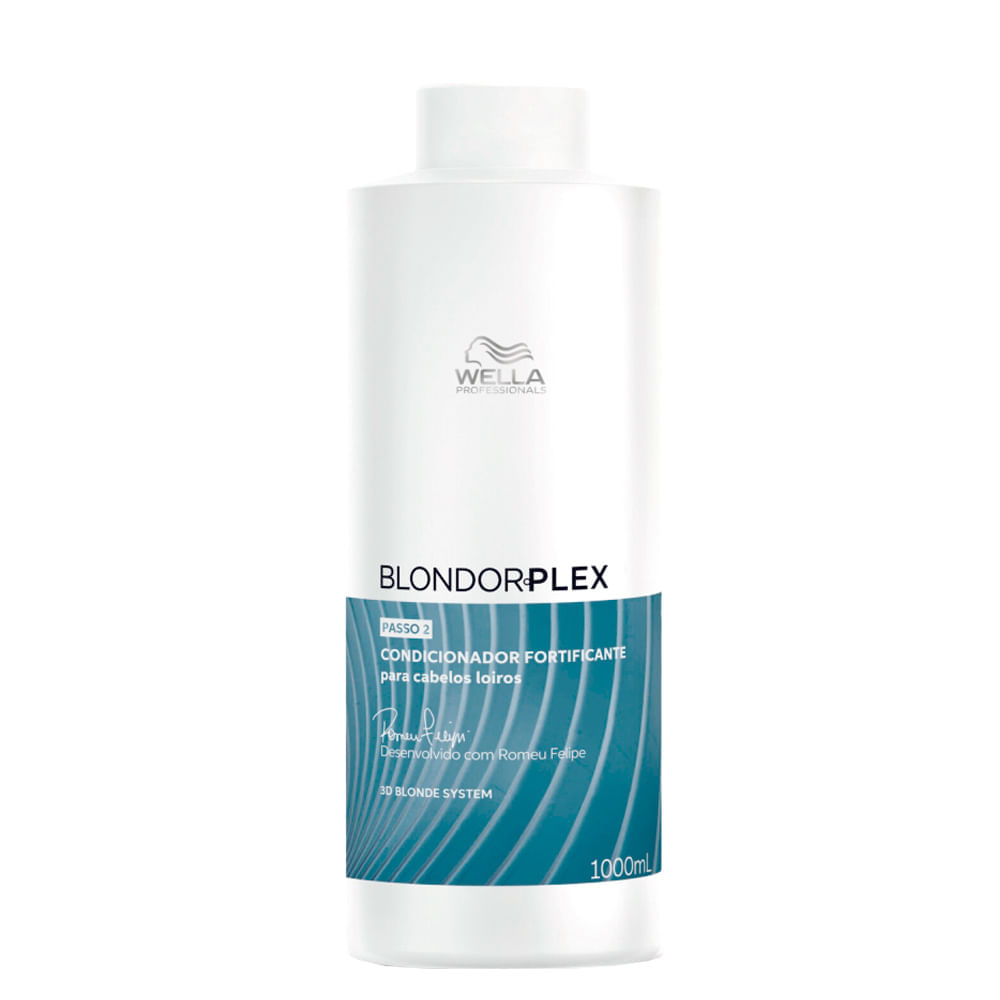 Condicionador Wella Professionals BlondorPlex Fortificante 1000ml