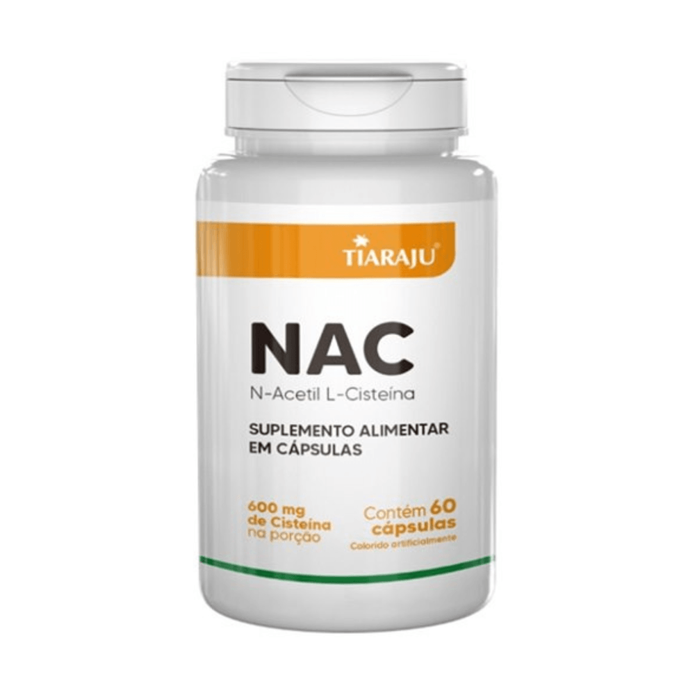 NAC Acetil L-Cisteina 60 Cápsulas