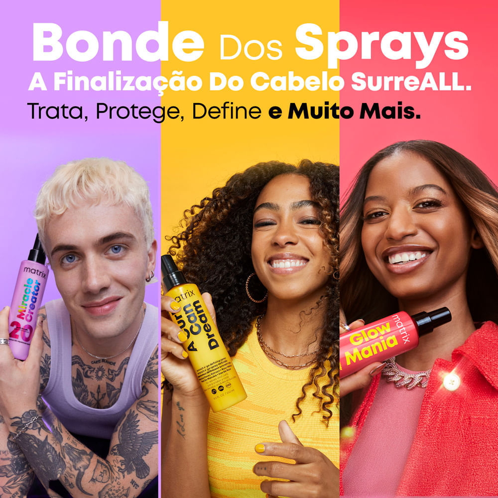 Modelador de Cachos Matrix A Curl Can Dream Em Spray 250ml