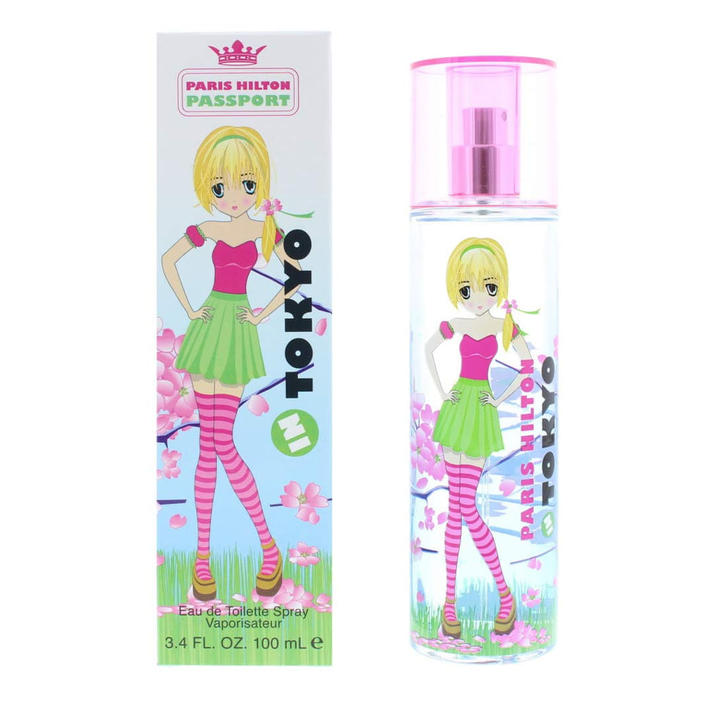 Perfume Feminino  Eau de Toillet Passport In Tokyo Paris Hilton 100ml