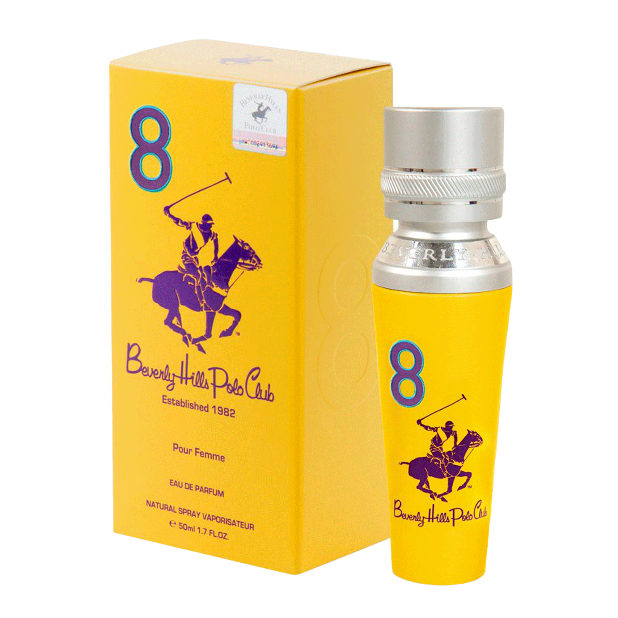 Perfume Feminino Beverly Hills Polo Club Eight Eau de Toilette 50ml