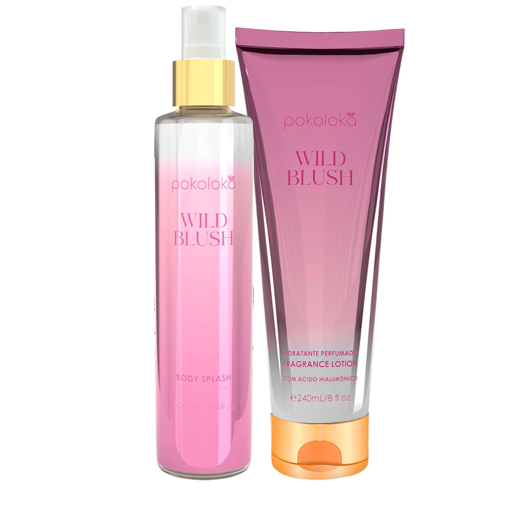 Kit Pokoloka Body Splash 250ml + Loção Hidratante 240ml