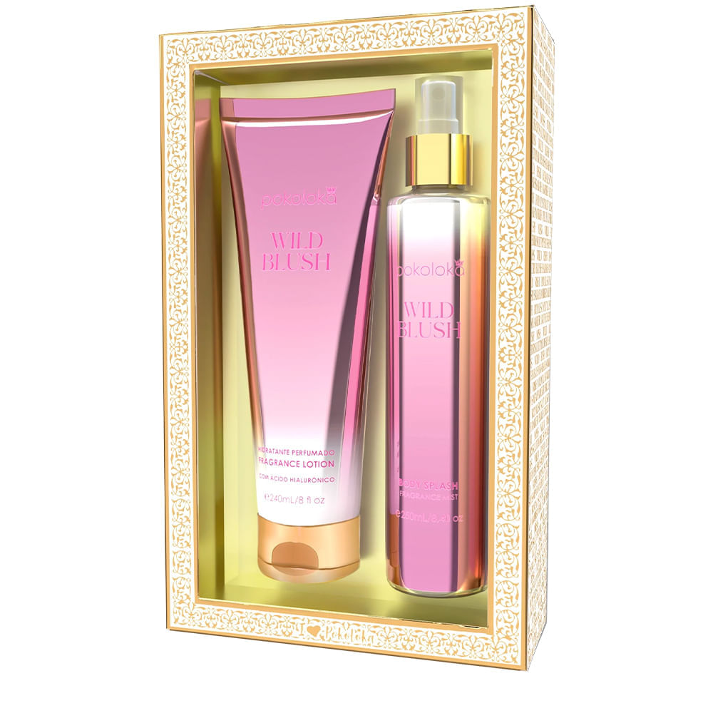 Kit Pokoloka Body Splash 250ml + Loção Hidratante 240ml