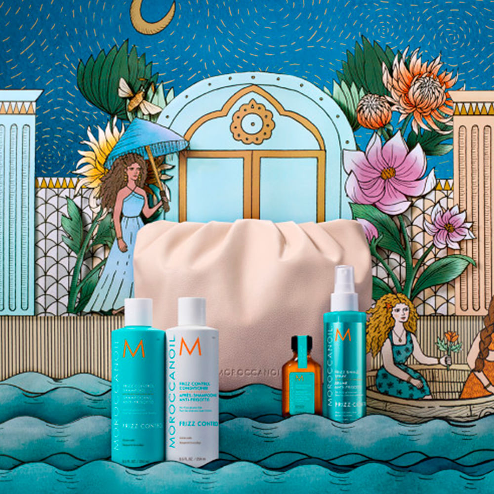 Kit Repair Shampoo e Condicionador + Spray All in One + Oleo de Tratamento Moroccanoil