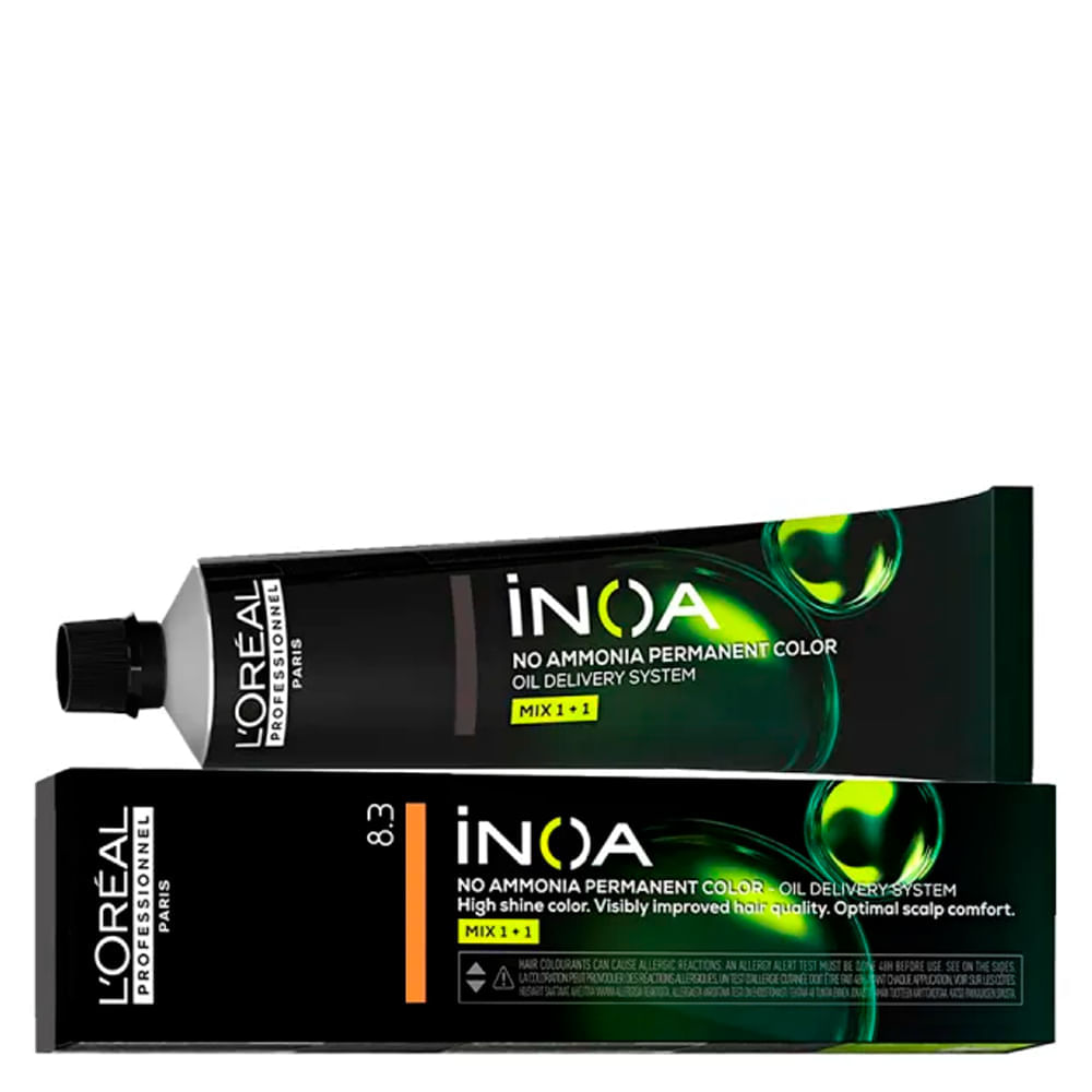 Coloração L'oréal Professionnel Inoa 60g 8.34