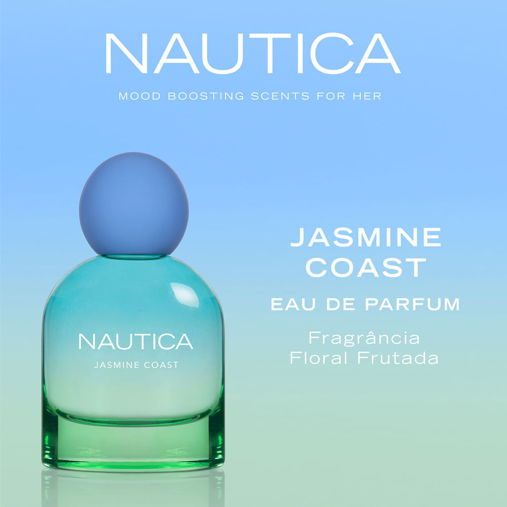 Perfume Nautica Jasmine Coast Feminino   Eau de Parfum 100ml