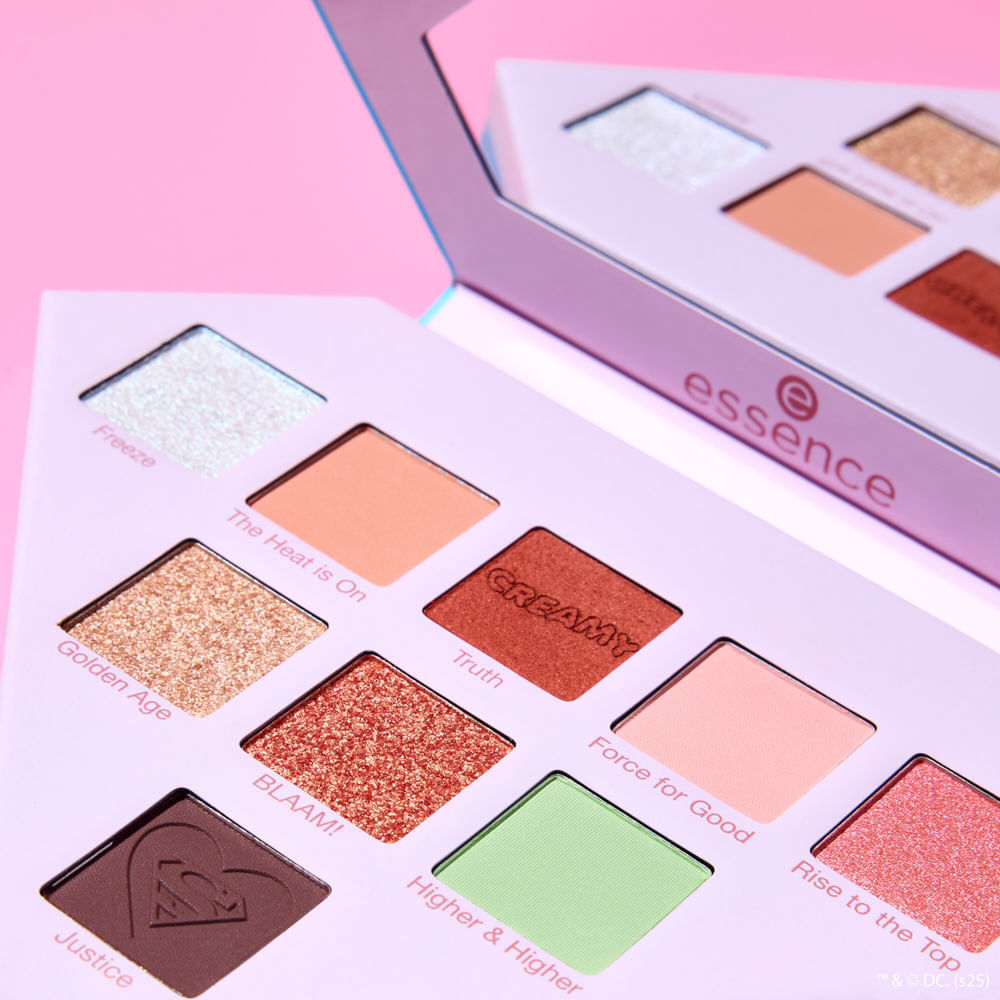 Paleta de Sombras Essence Super Homem 02 Join The League 7g