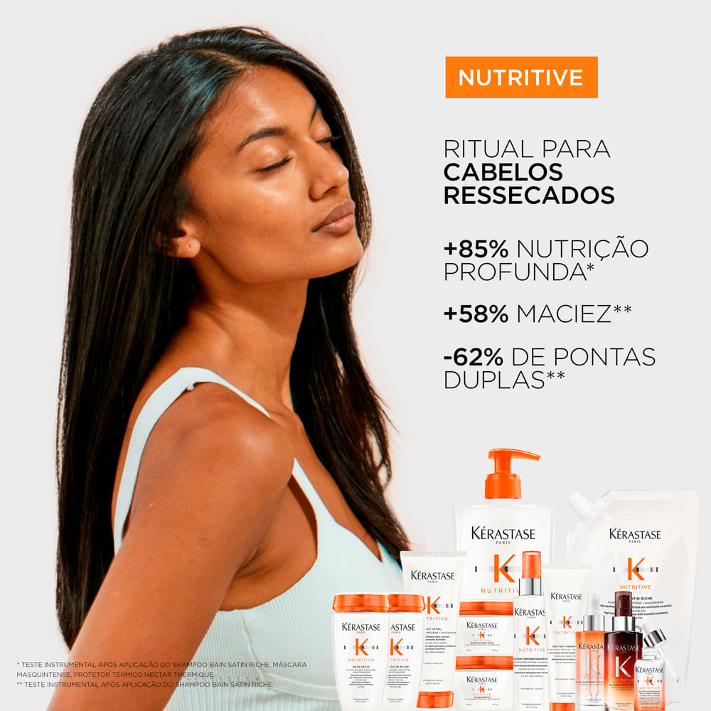 Shampoo Kérastase Nutritive Satin Riche Bain 500ml Refil