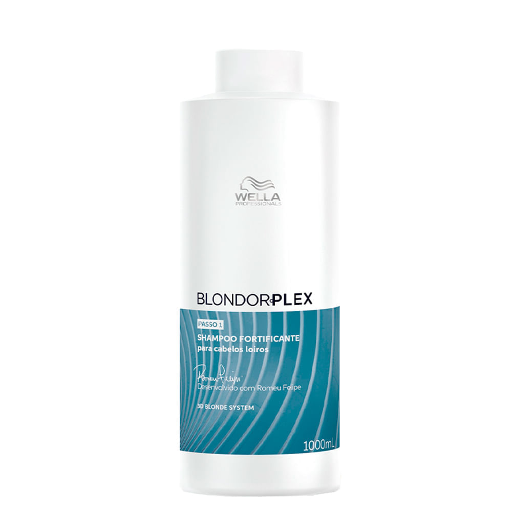 Shampoo Wella Professionals BlondorPlex Fortificante 1000ml