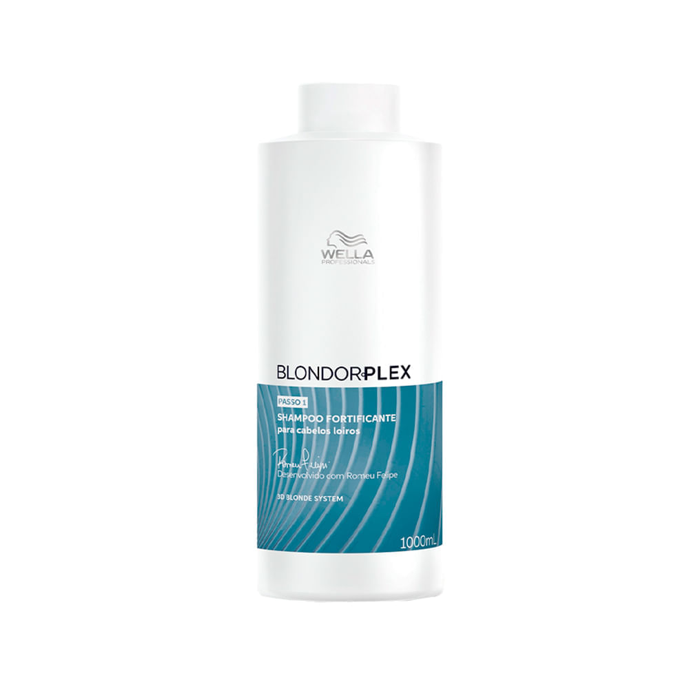 Shampoo Wella Professionals BlondorPlex Fortificante 1000ml