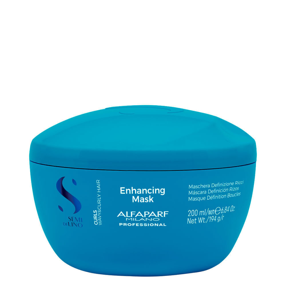 Máscara Professional Semi di Lino Curls Enhancing Alfaparf Milano 200ml