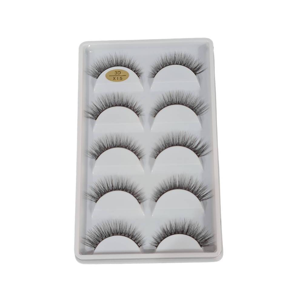 Caixa De Cílios Postiços Com 5 Pares