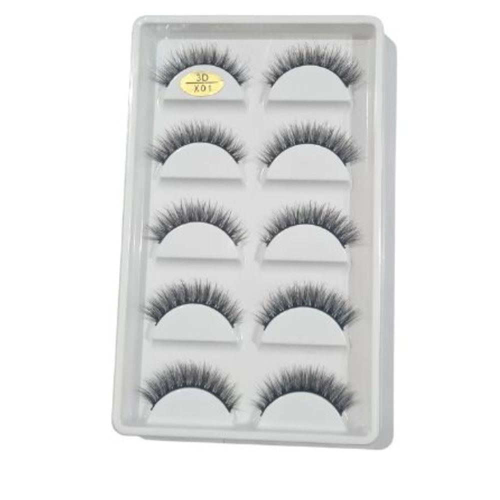 Caixa De Cílios Postiços Com 5 Pares