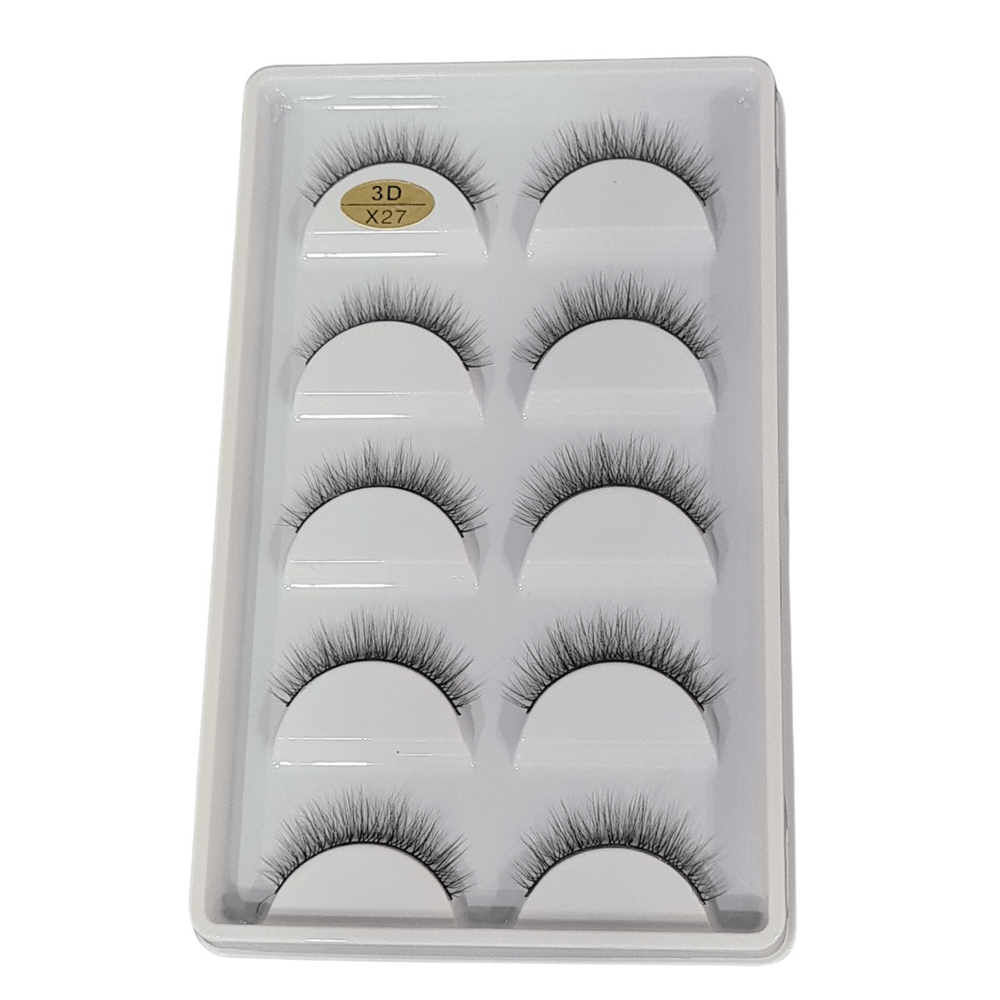 Caixa De Cílios Postiços Com 5 Pares