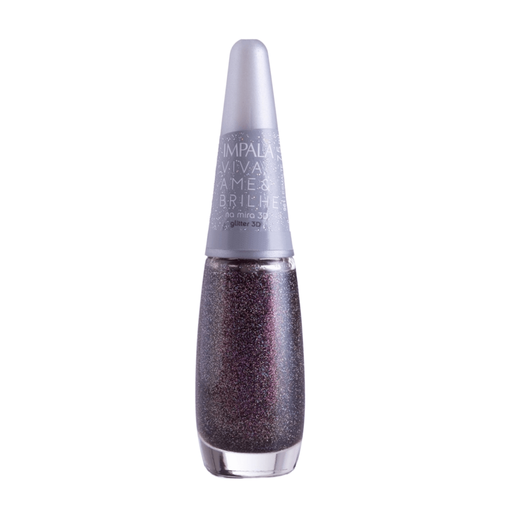 Esmalte Viva Ame E Brilhe Na Mira 3D Impala 7,5ml