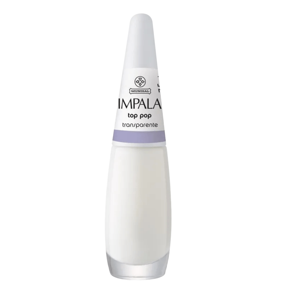 Esmalte A Cor Da Moda Transparente Top Pop Impala 7,5ml