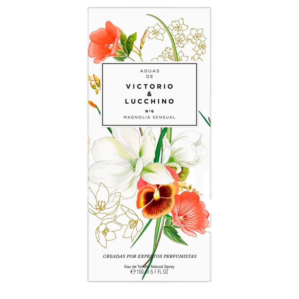 Aguas Florales Eau de Toilette Perfume Feminino Victorio & Lucchino 150ml