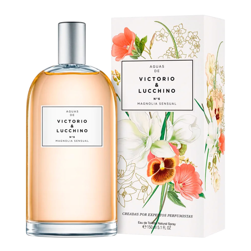 Aguas Florales Eau de Toilette Perfume Feminino Victorio & Lucchino 150ml