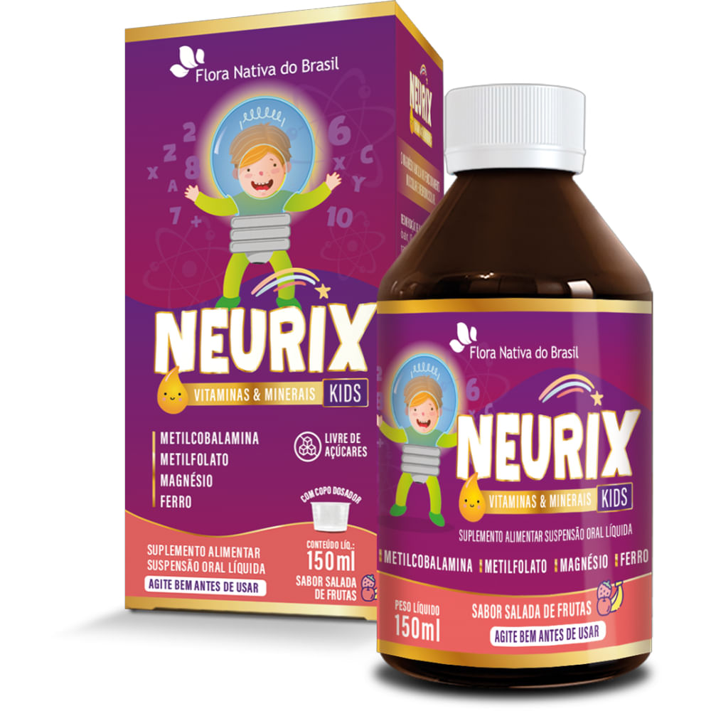 Neurix Flora Nativa Sabor Salada de Frutas 150ml