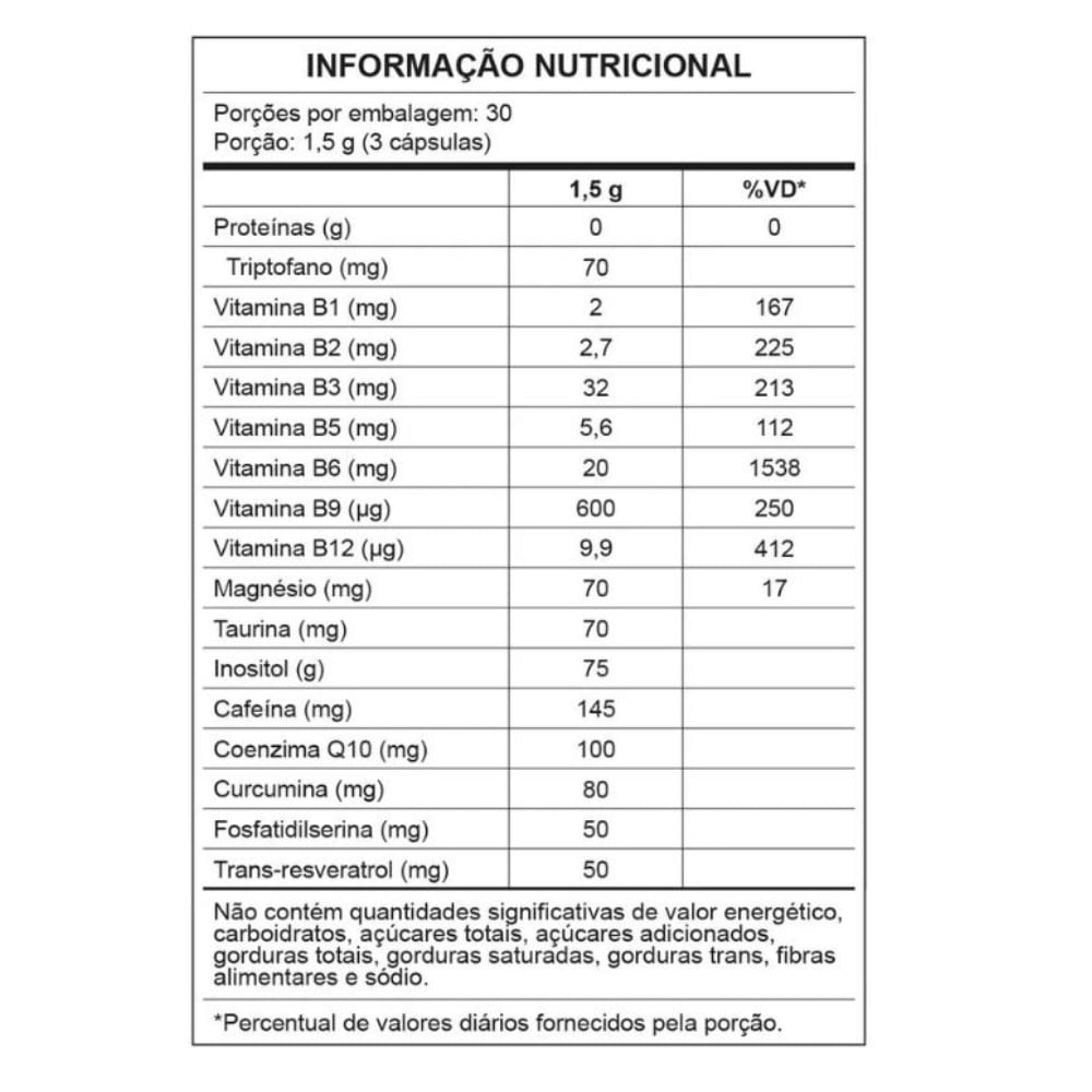 Kit 2 Neuro Health® Suplemento Vitaminas Memória 90 Cápsulas