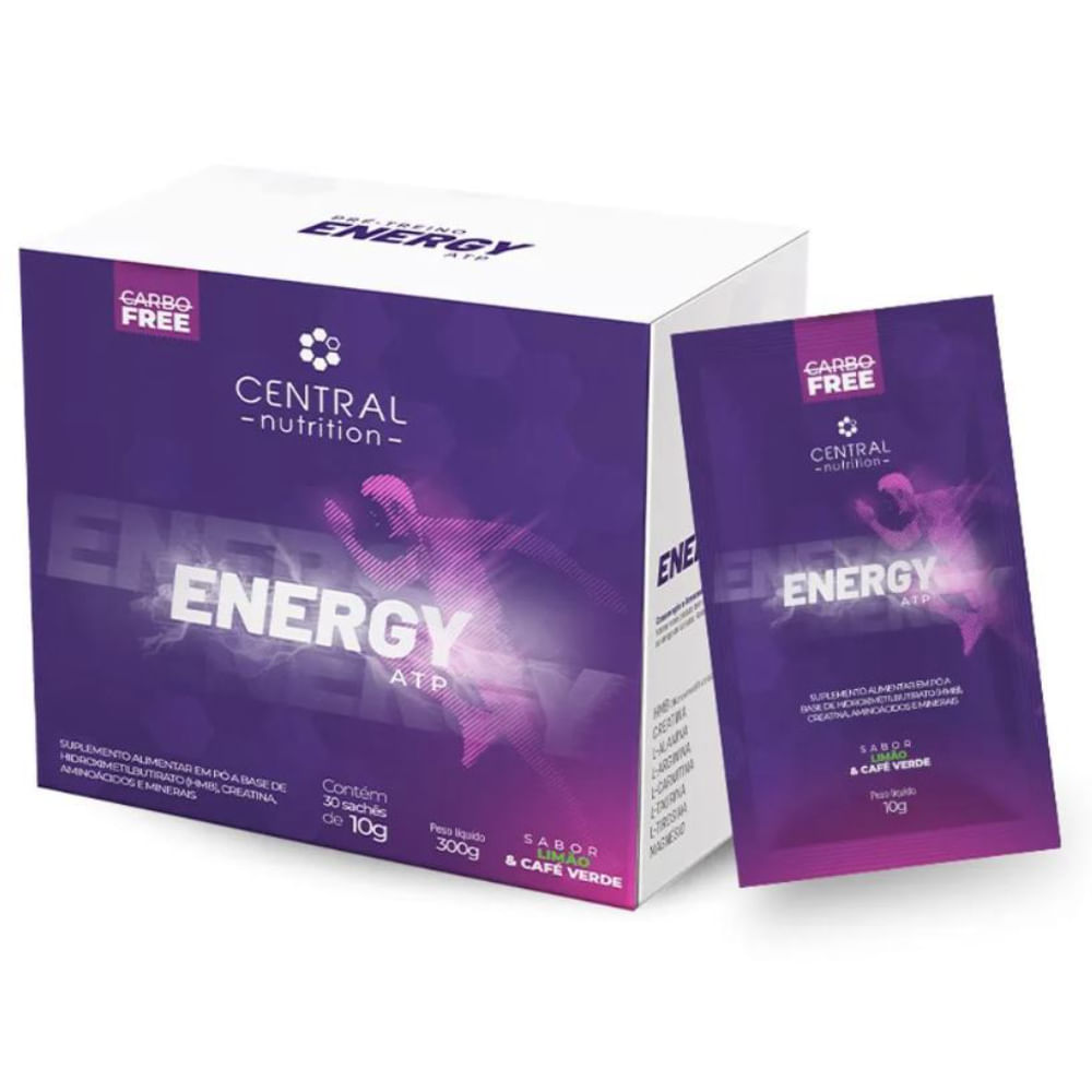 Energy® Atp Sabor Limão 10g 30 Sachês