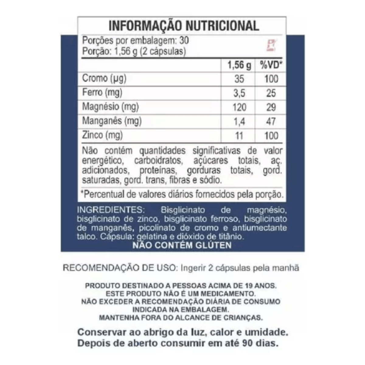 6 Magnésios Flora Nativa 60 cápsulas
