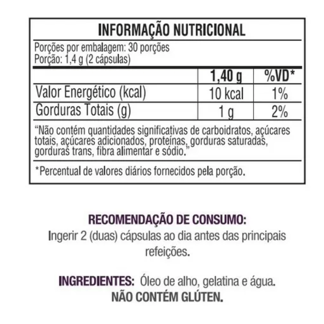 Óleo De Alho Desodorizado Sunflower 700mg 60 Cápsulas