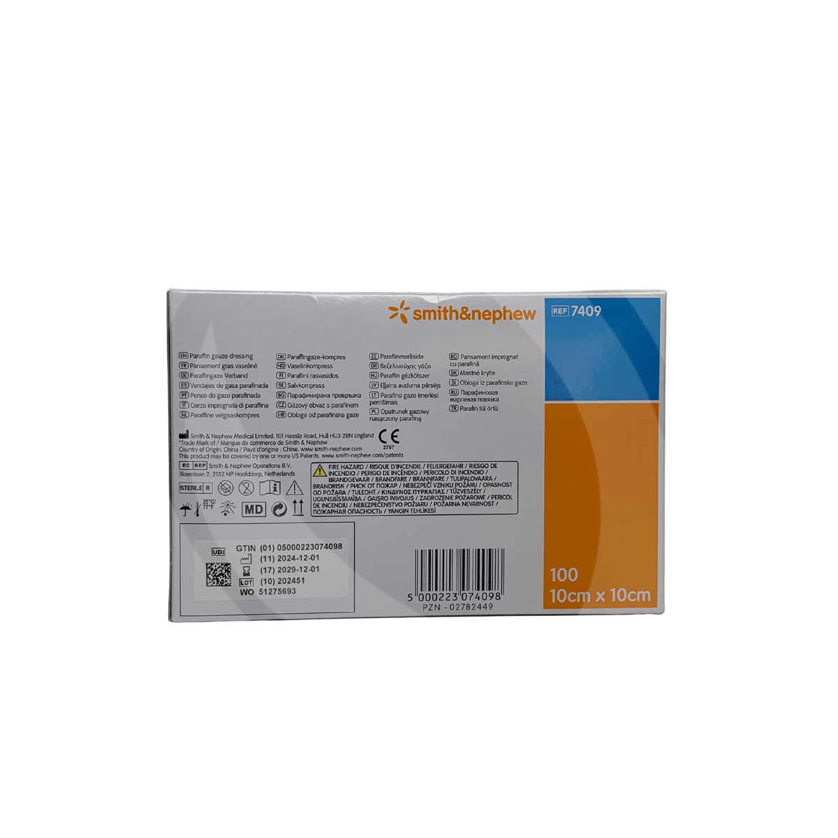 Curativo Jelonet 10cmx10cm Smith+Nephew 1 Unidade