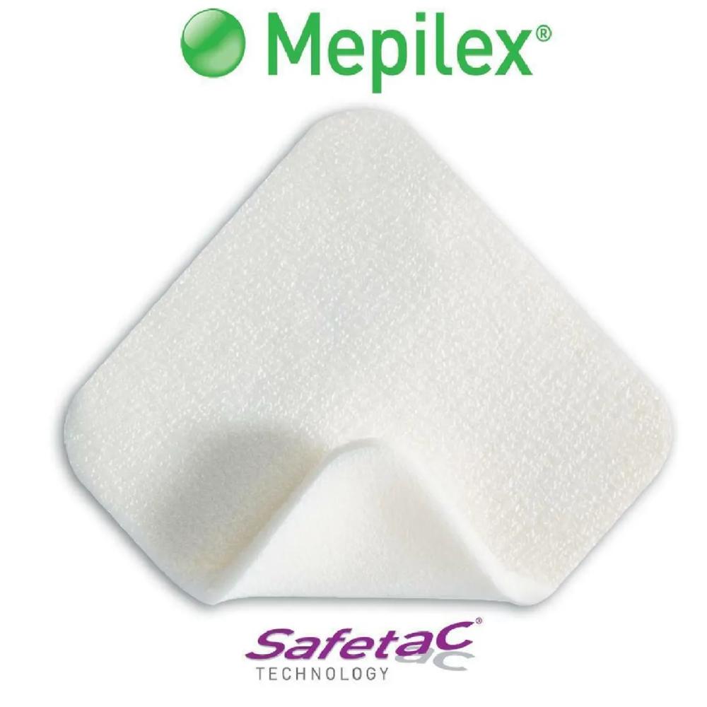 Curativo de Silicone Absorvente Mepilex Molnlycke 10x10 cm 1un