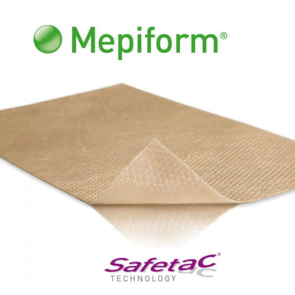 Curativo de Silicone Mepiform Molnlycke 5x7,5cm 1un
