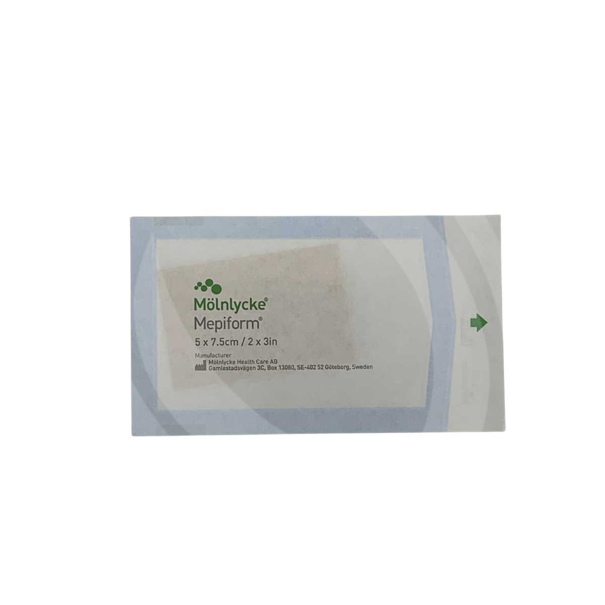 Curativo de Silicone Mepiform Molnlycke 5x7,5cm 1un