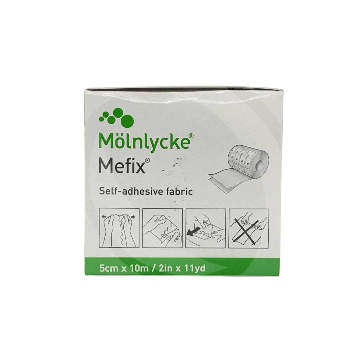 Fita Fixadora para Curativos Mefix Molnlycke 5cmx10m 1un