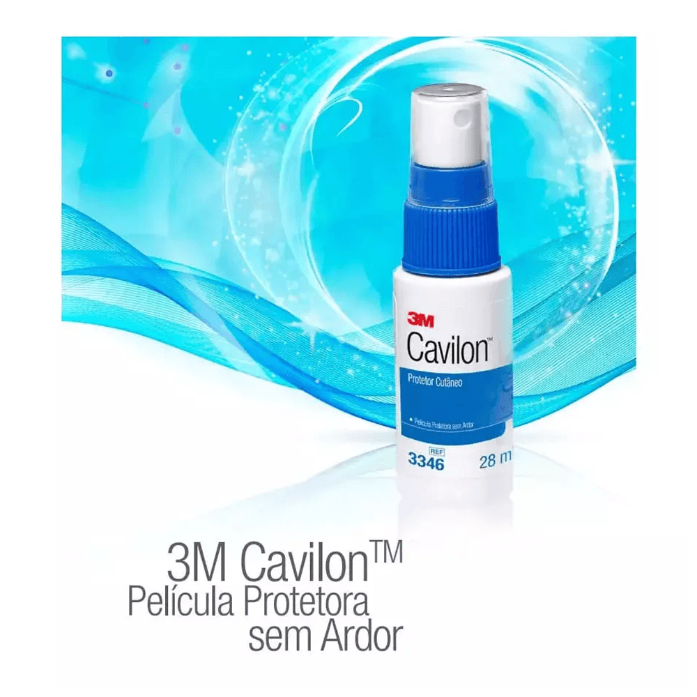 Spray Película Protetora Sem Ardor Cavilon 3M 3346br 28ml