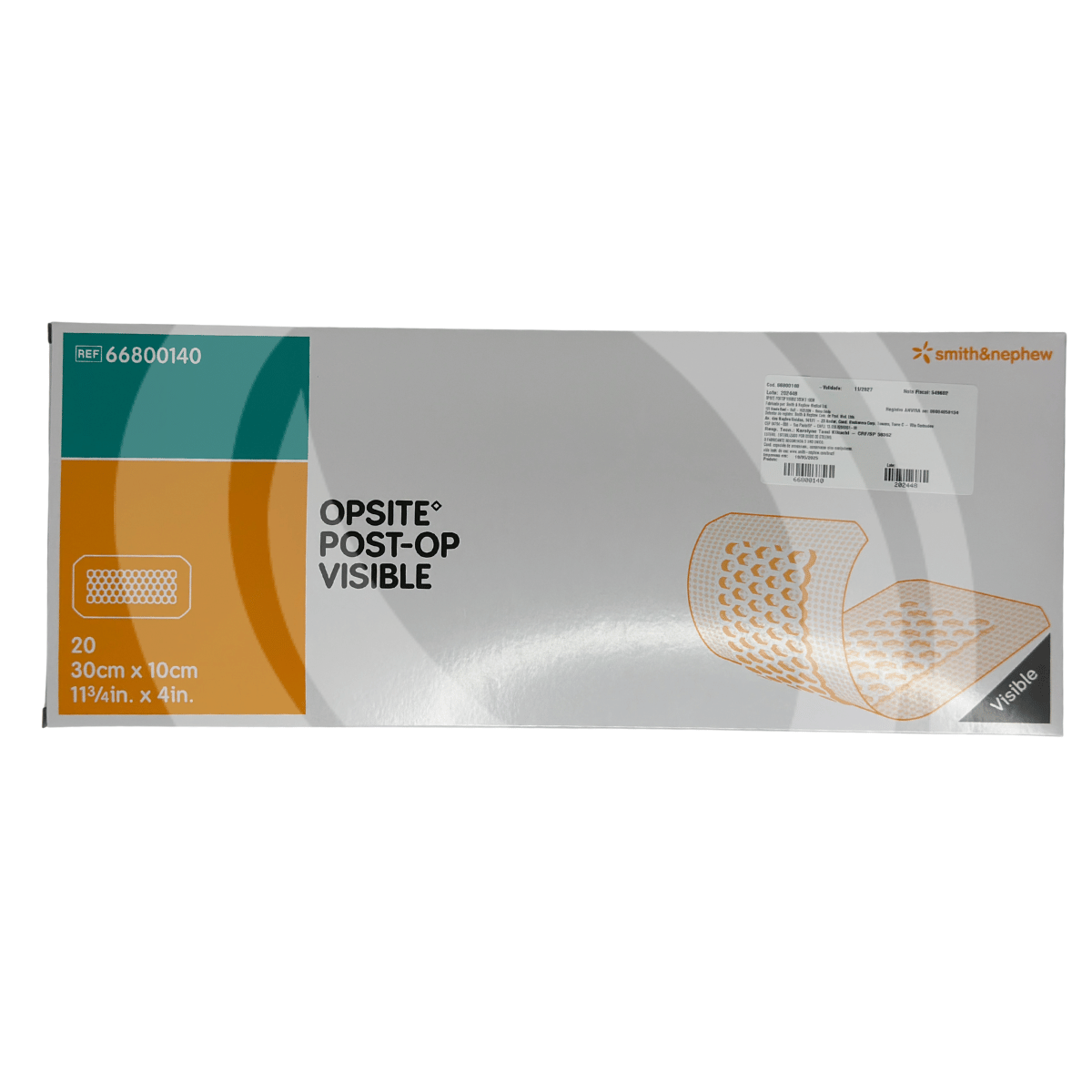 Curativo Opsite Post-op Visible 30cmX10cm 1 Unidade