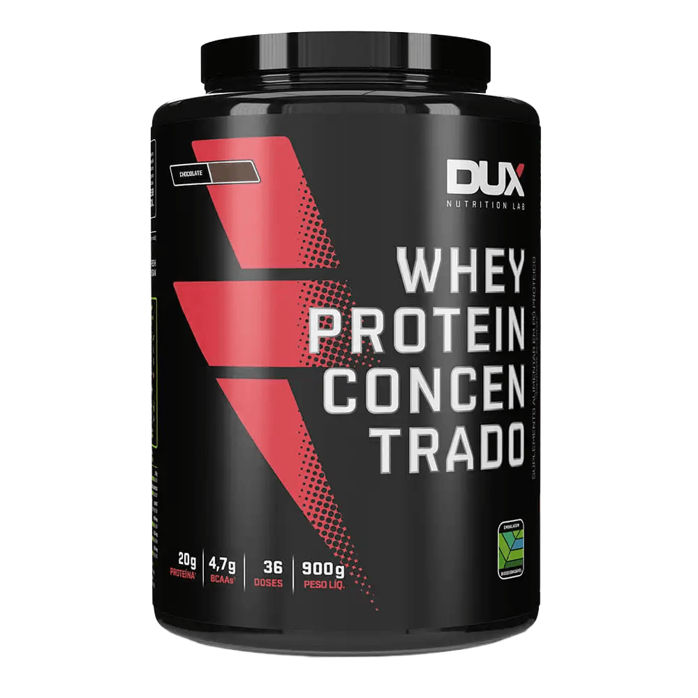 Whey Protein Concentrado Dux Nutrition Sabor Baunilha 900g