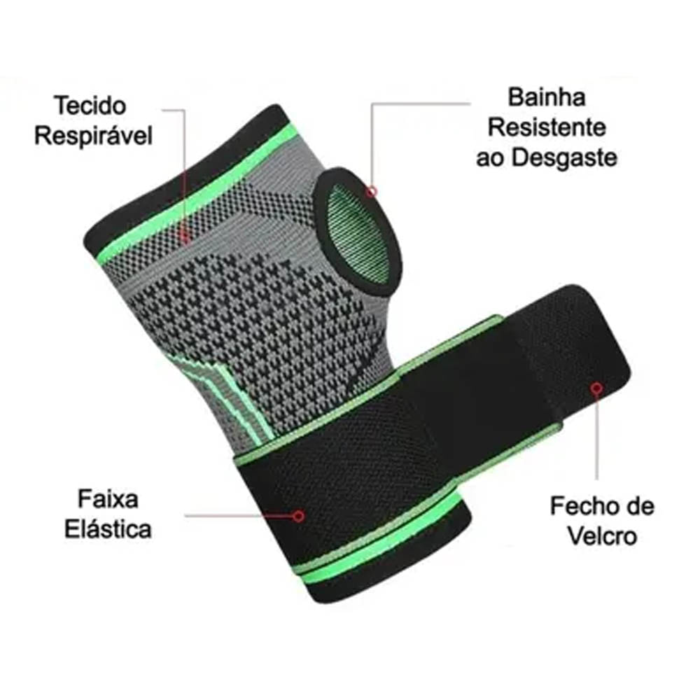 Munhequeira Tensor Protetor de Pulso