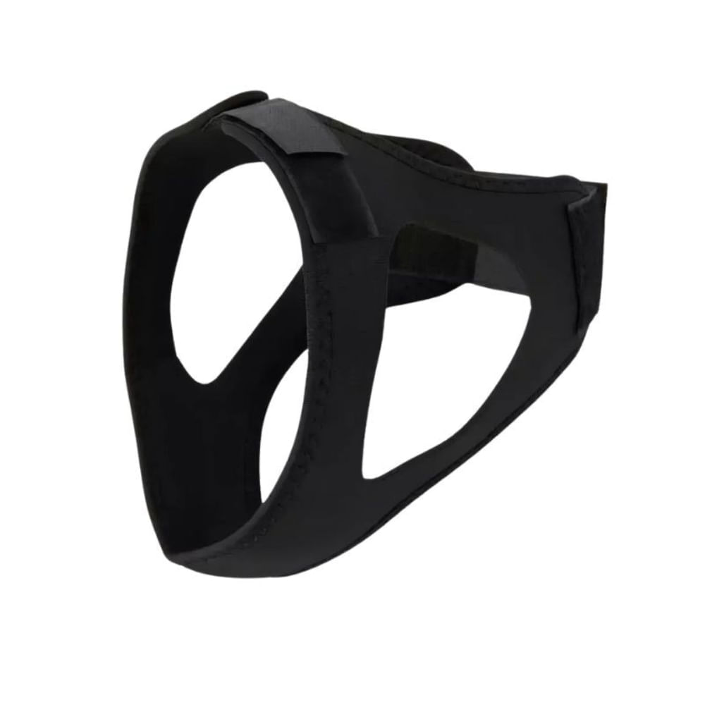Máscara Faixa De Queixeira Cabeça Ajustável Anti Ronco Anti Apneia