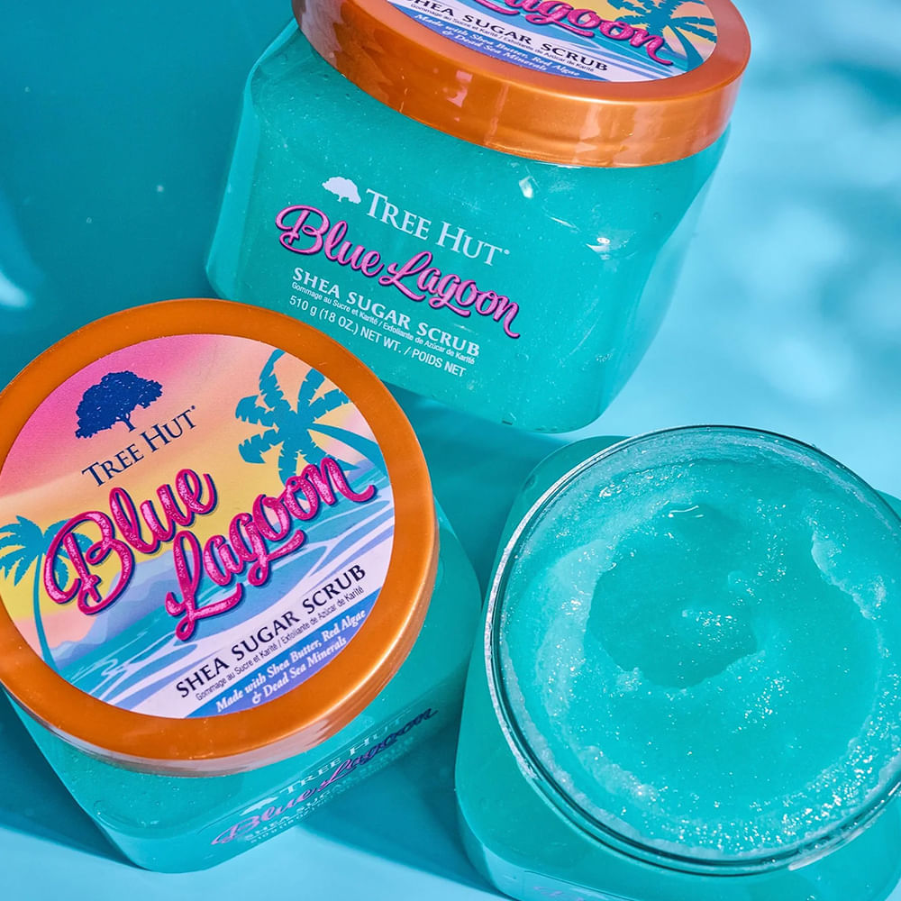 Esfoliante Tree Hut Blue Lagoon Shea Sugar Srub 510g