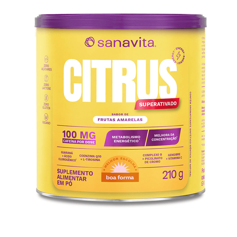 Citrus Superativado Frutas Amarelas 210g