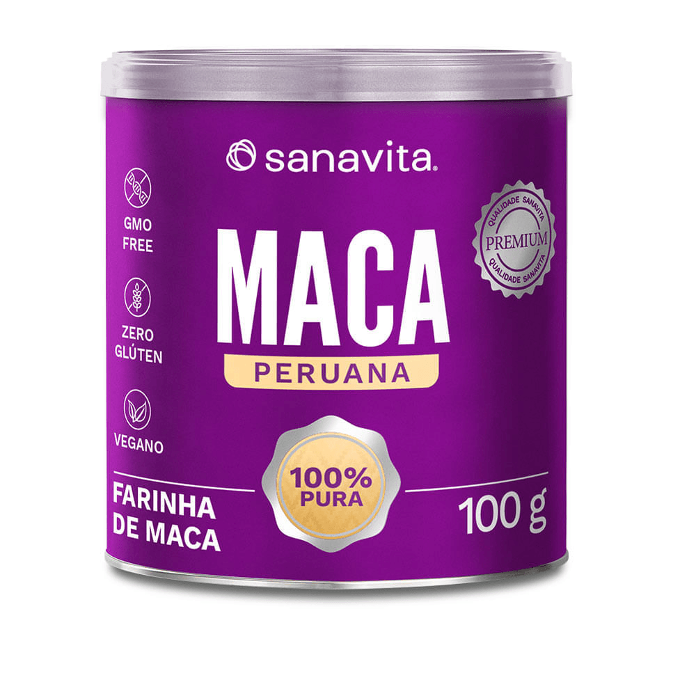 Maca Peruana Farinha de maca 100g