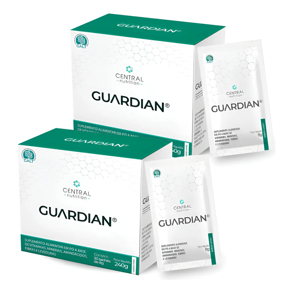 Kit 2 GUARDIAN® 30 Sachês Sabor Limão