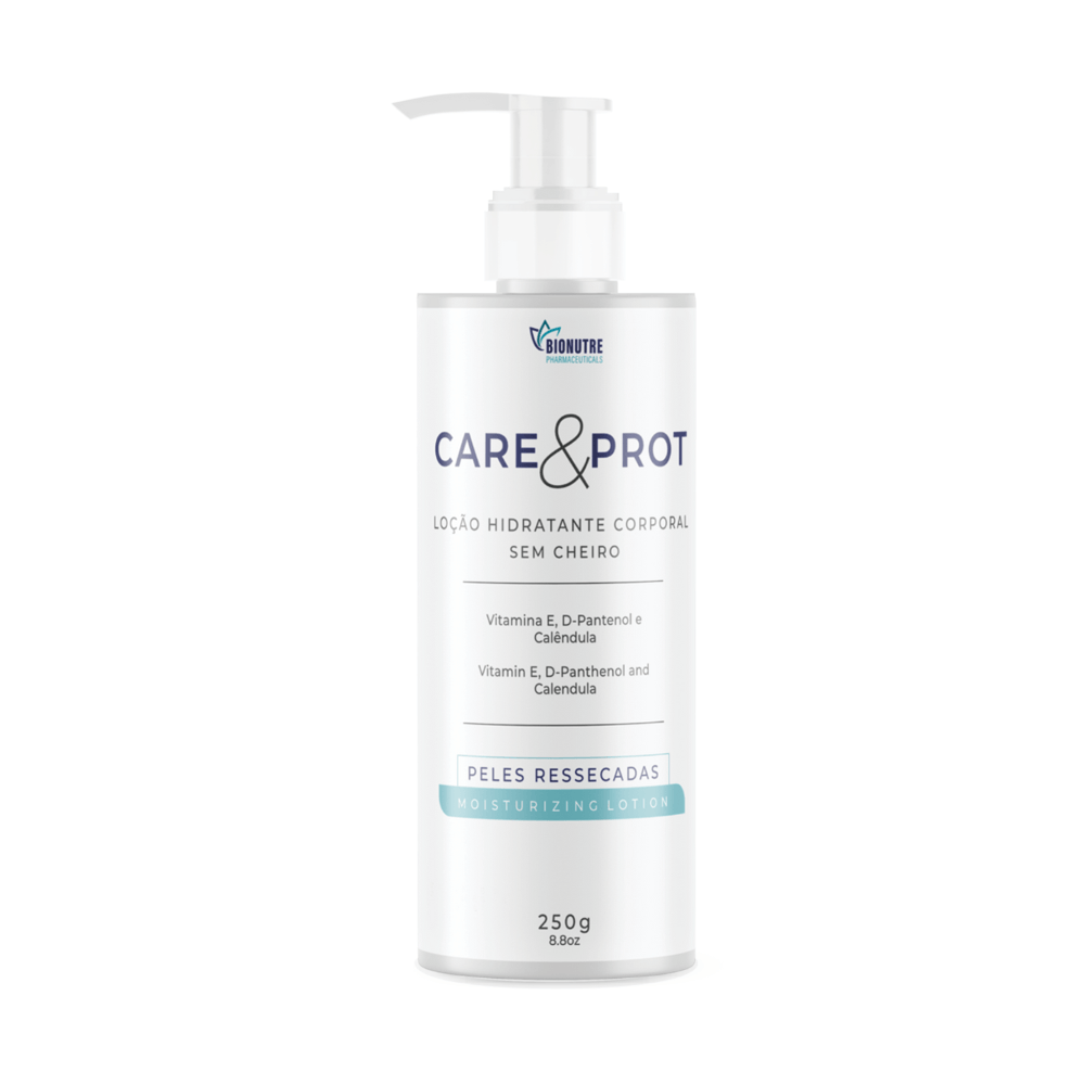 Loção Hidratante Corporal Sem Cheiro Care&prot 250g