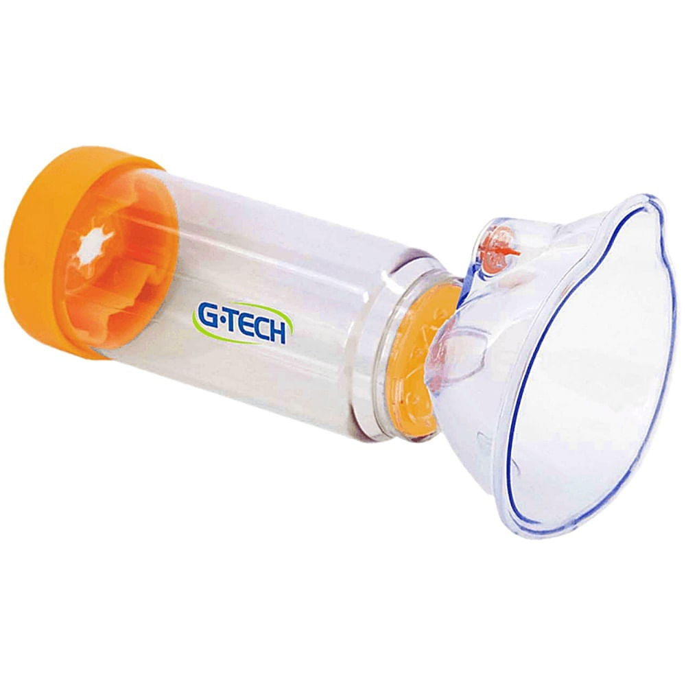 Espaçador Aerosol para Medicamento Clear Adulto/Infantil Unidade